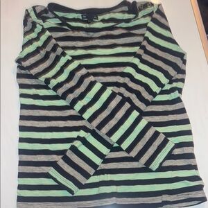 Women’s Striped Long Sleeve Top